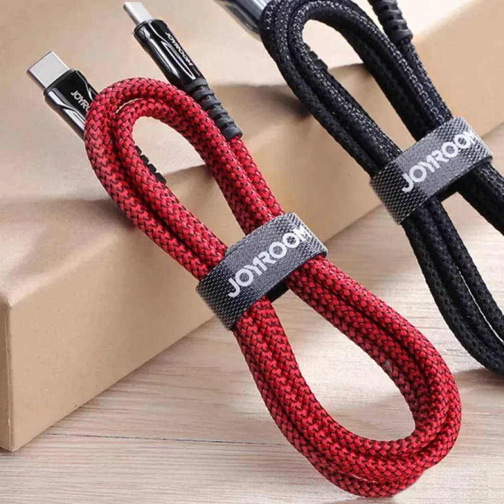 Кабель Joyroom S-1230K1 Type-C to Type-C 60W 1.2m Black