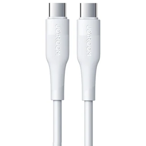 Цвет: Белый - Кабель Joyroom S-1830M3 Type-C to Type-C 60W 1.8m White