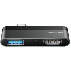 USB-Хаб Usams US-SJ462 Type-C Mini Hub USB+HDMI