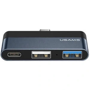 USB-Хаб Usams US-SJ490 Type-C Mini Hub 2USB+Type-C