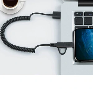 Кабель Awei Cl-53 2in1 (lightning + micro) 1m Black