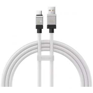 Кабель Baseus CoolPlay Series Type-C 100W (1m) (CAKW000602) White