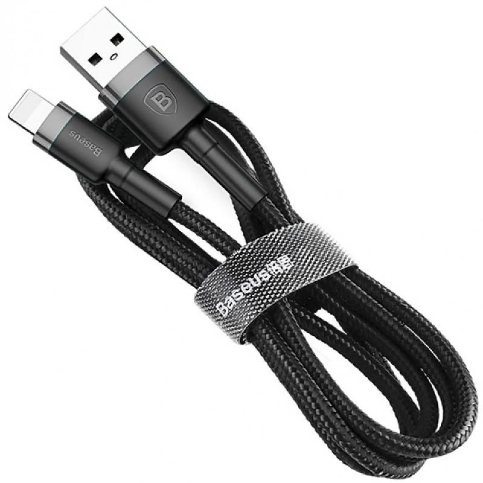 Кабель Baseus Cafule USB Cable Lightning (CALKLF-CG1) 2m Black