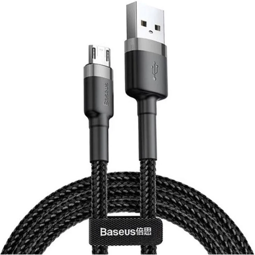 Кабель Baseus Cafule USB Cable MicroUSB (CAMKLF-BG1) 1m Black