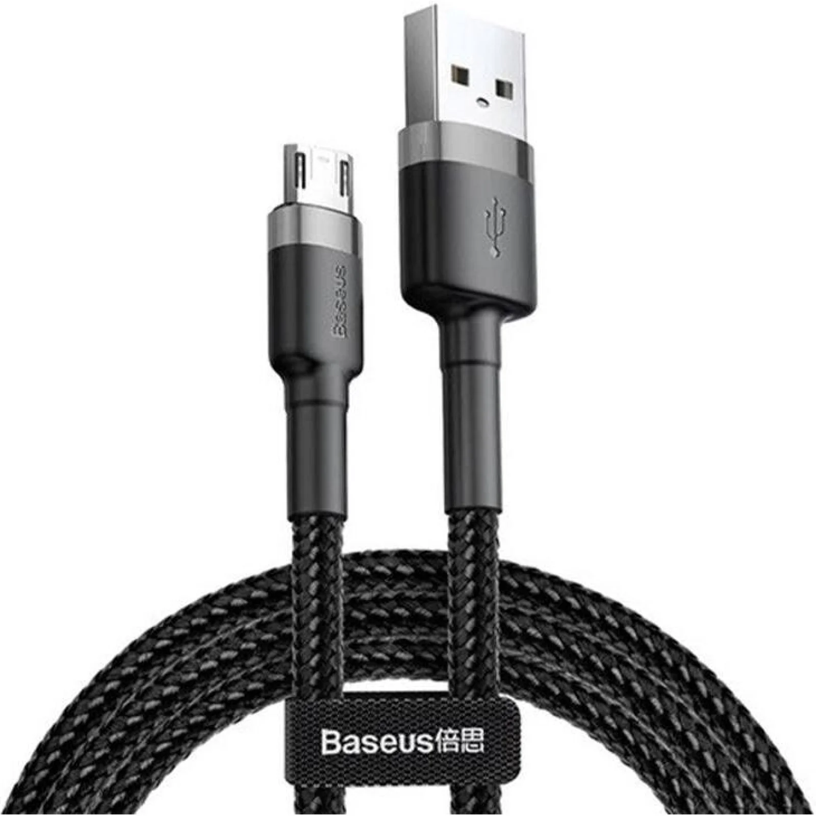 Кабель Baseus Cafule USB Cable MicroUSB (CAMKLF-BG1) 1m Black