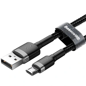 Кабель Baseus Cafule USB Cable MicroUSB (CAMKLF-BG1) 1m Black