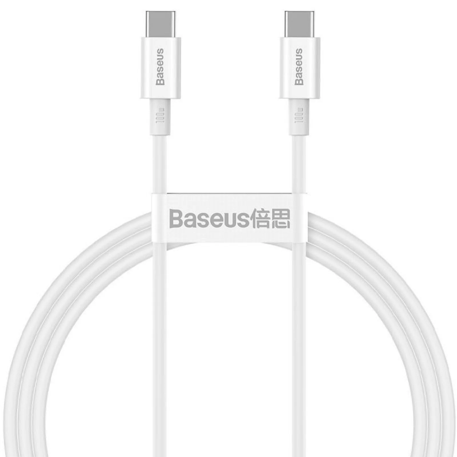 Кабель Baseus Superior Series Fast Charging Type-C to Type-C PD 100W (CATYS-B02) 1m White