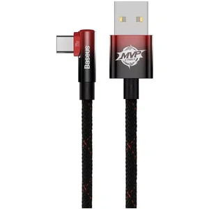 Кабель Baseus MVP 2 Elbow-shaped Type-C 100W (CAVP000420) 1m Black/Red