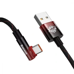 Кабель Baseus MVP 2 Elbow-shaped Type-C 100W (CAVP000420) 1m Black/Red