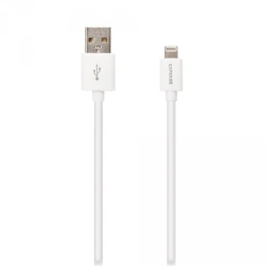 Кабель Capdase Sync & Charge Cable Lightning 1M Grey/White для Apple