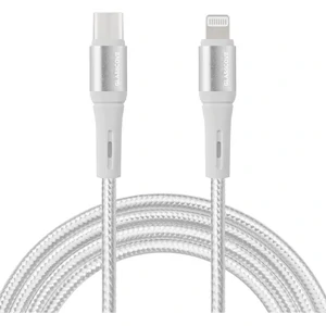 Кабель Glasscove Braid Type-C - Lightning 2.4A 1m (GB-CL130WH) White