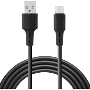 Кабель Glasscove Flex USB - Type-C 3A 1m (GF-AC13BK) Black