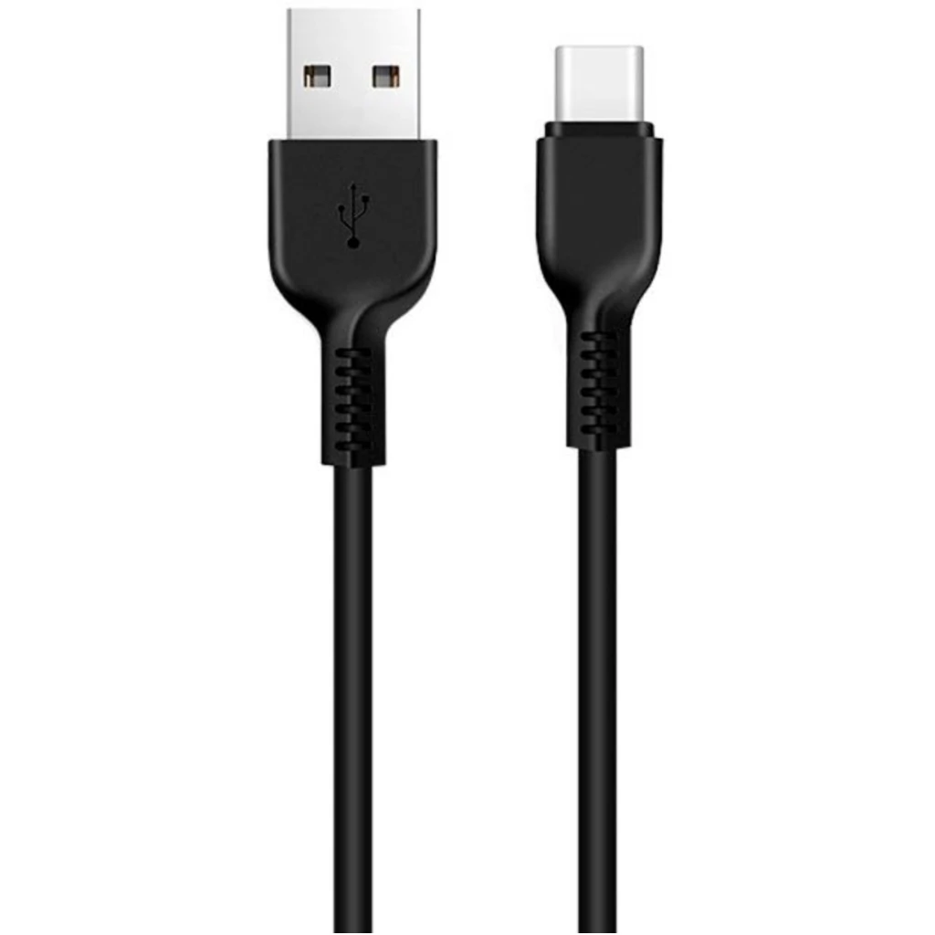 Кабель Hoco X20 Flash USB to Type-C 1m Black
