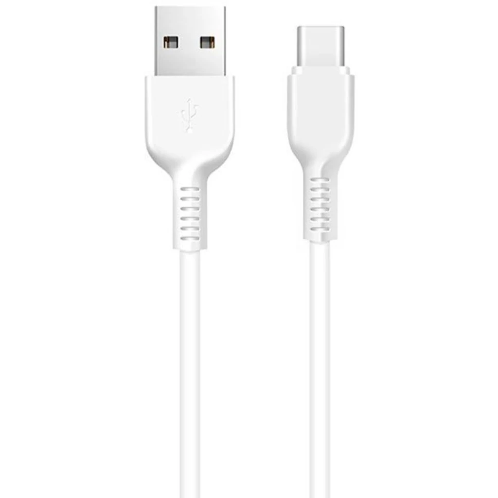 Кабель Hoco X20 Flash USB to Type-C 1m White