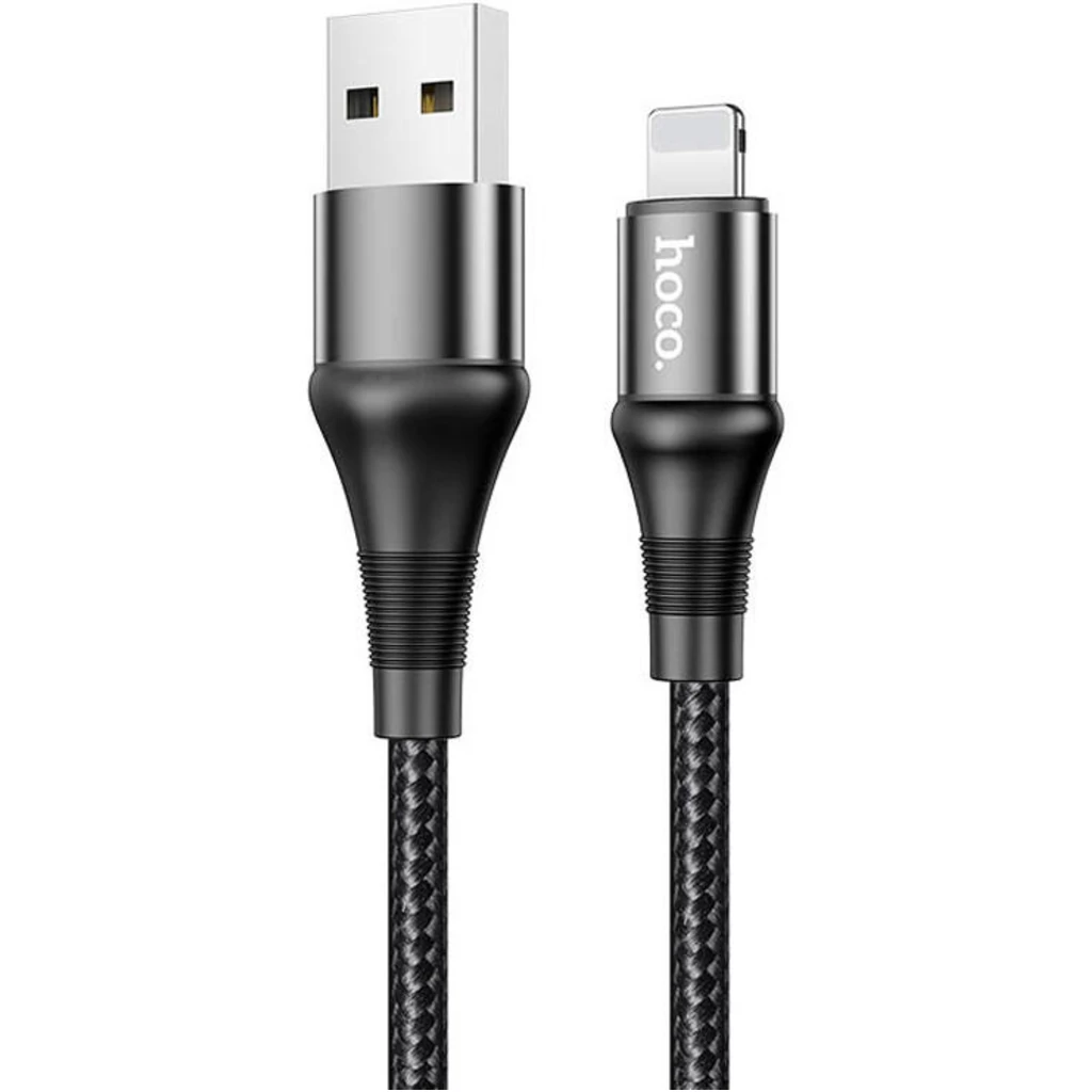 Кабель Hoco X50 Excellent USB to Lightning 1m Black