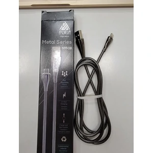 Кабель INAVI USB Cable iPhone 5 NM-16 Black