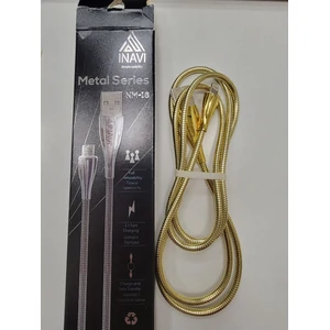 Кабель INAVI USB Cable iPhone 5 NM-16 Gold
