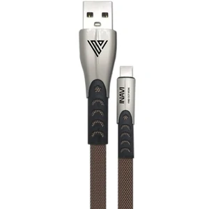 Кабель INAVI USB Cable iPhone Jeans TBF Bronze