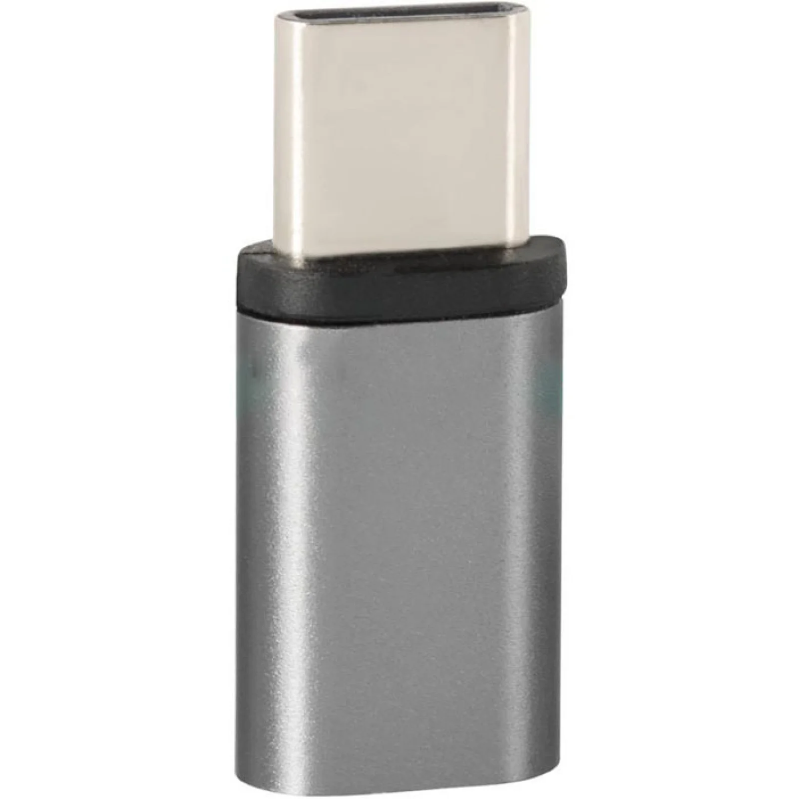 Переходник Optima A4 MicroUSB to Type-C Aluminium