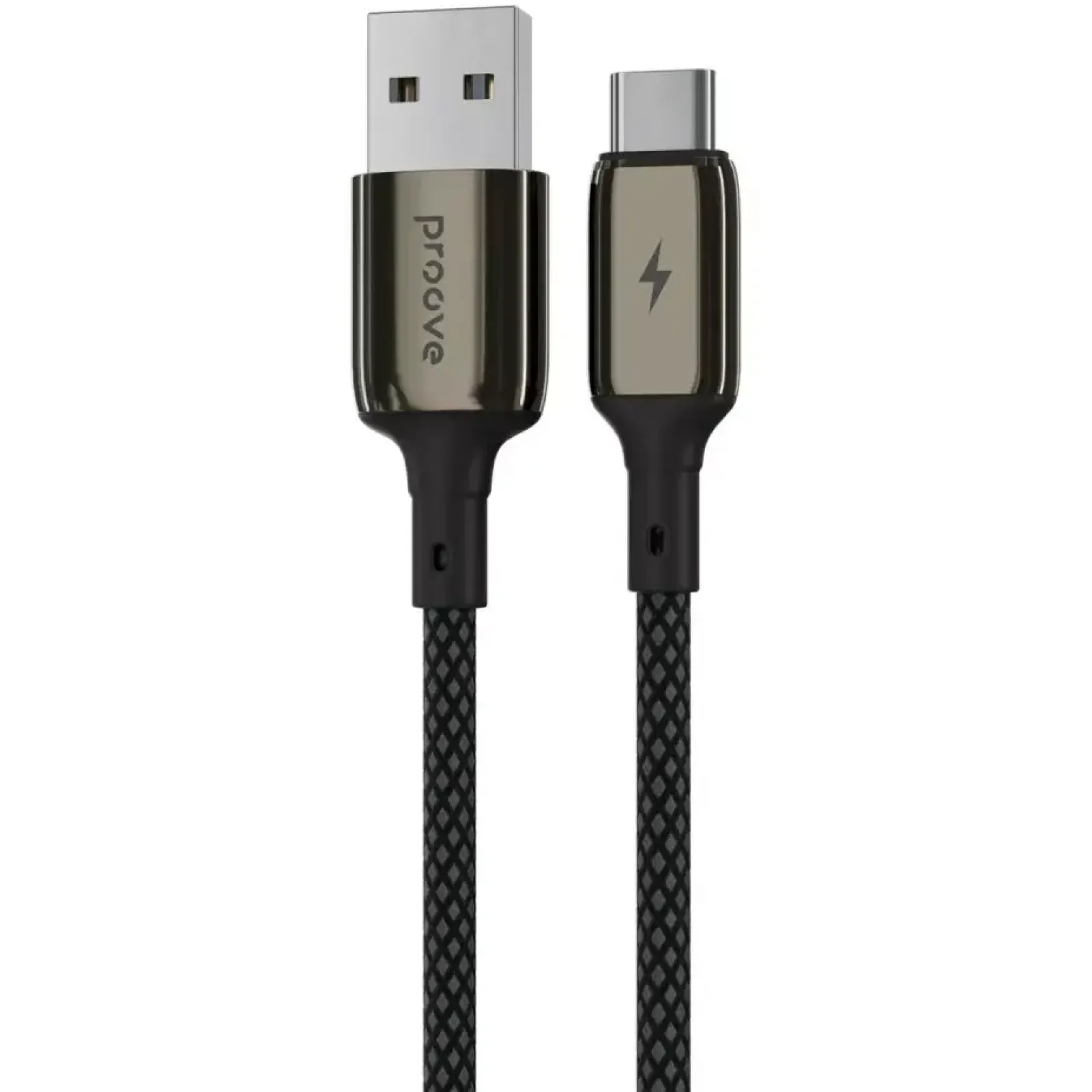 Кабель Proove Dense Metal Type-C 2.4A 1m Black (CCDM20001201)