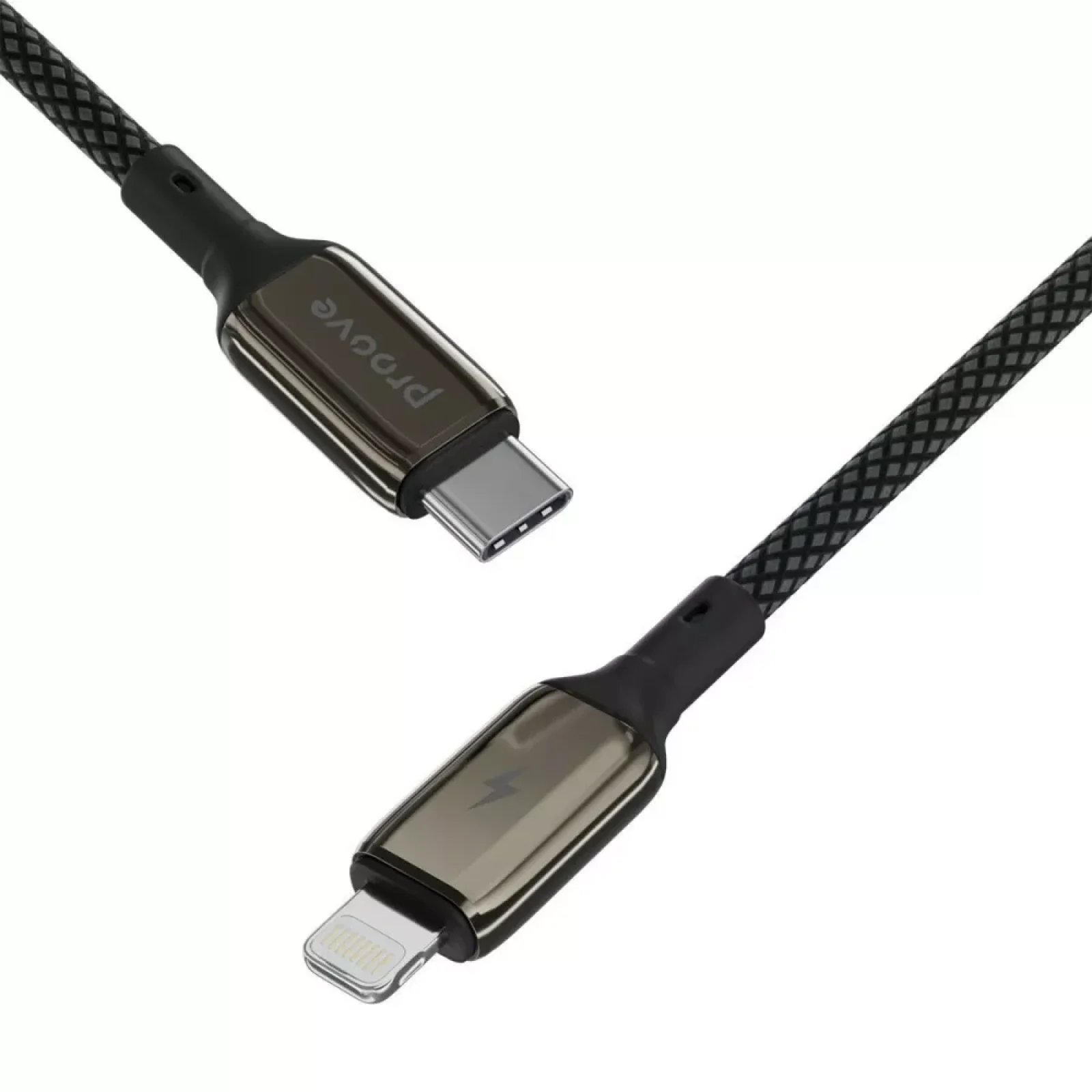 Кабель Proove Dense Metal Type-C to Lightning 27W 1m Black (CCDM27002101)
