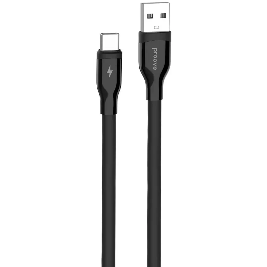Кабель Proove Flat Out Type-C 2.4A 1m Black (CCFO20001201)