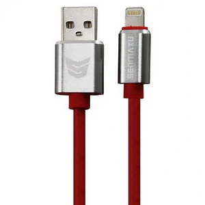 Кабель Senmaxu SMX-302 USB-iPhone 5 Cable 2.4A 1m Red