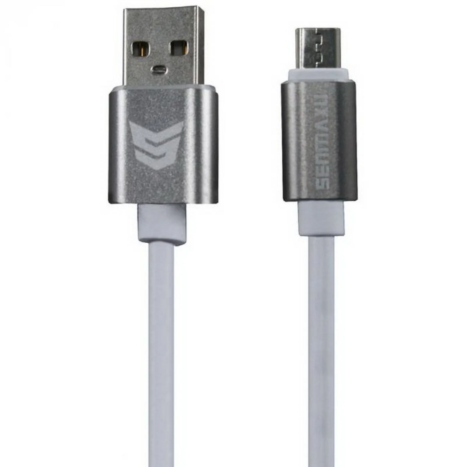 Кабель Senmaxu SMX-302 USB-MicroUSB Cable 2.4A 1m White