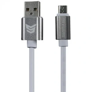 Кабель Senmaxu SMX-302 USB-MicroUSB Cable 2.4A 1m White