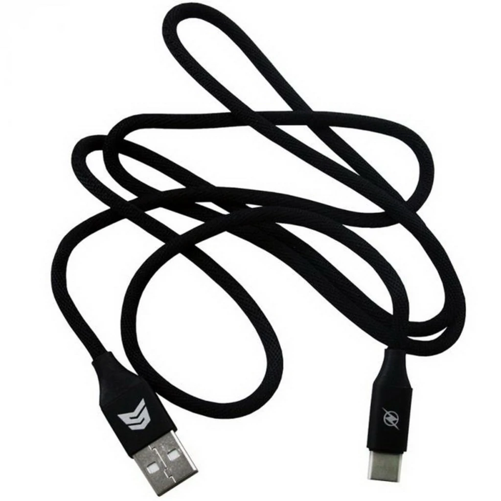 Кабель Senmaxu SMX-306 USB-USB Type-C Cable 2.4A 1m Black