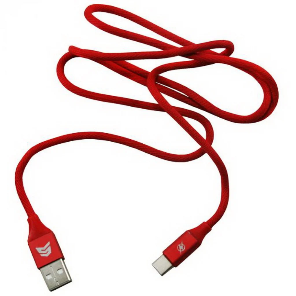 Кабель Senmaxu SMX-306 USB-USB Type-C Cable 2.4A 1m Red