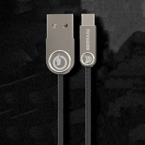 Кабель Senmaxu SMX-307 USB-USB Type-C Cable 2.4A 1m Black