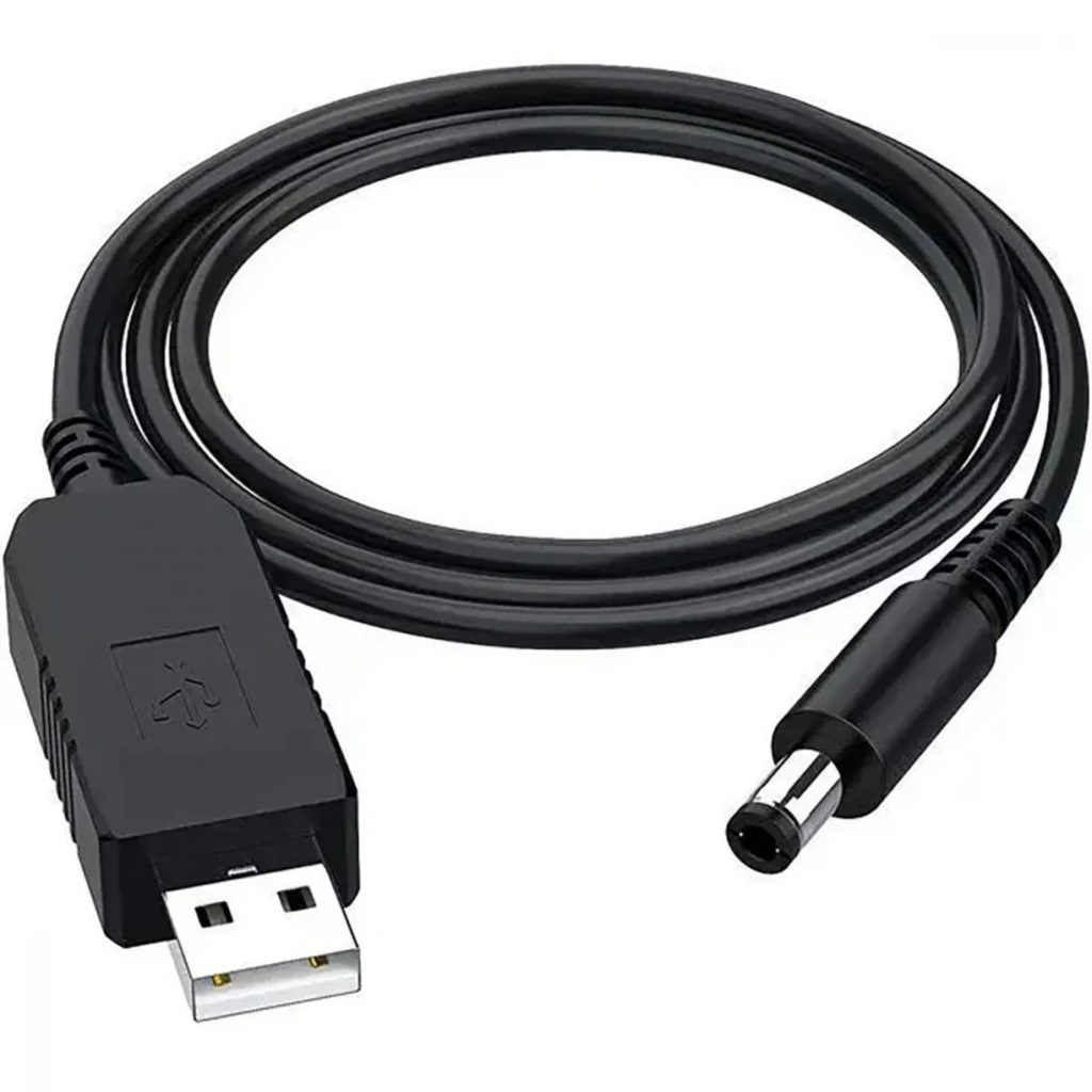 Кабель для роутера USB to DC 5.5 12V