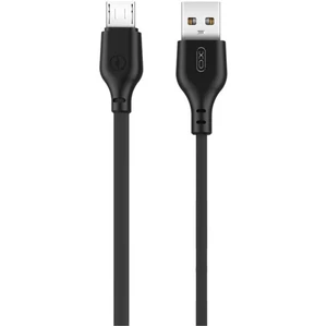 Кабель USB cable XO microUSB (NB103) Bell 1m Black