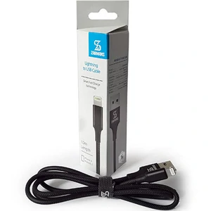 Кабель ZARMANS USB Cable Lightning 1m Black