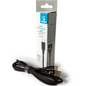 Кабель ZARMANS USB Cable TypeC 1m Black