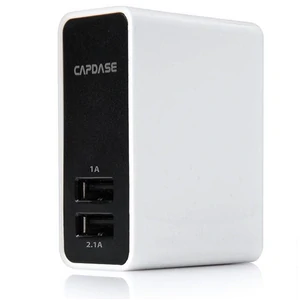 МЗП Capdase Dual USB Power Adapter Ampo R2 White (3.1 A) для Apple