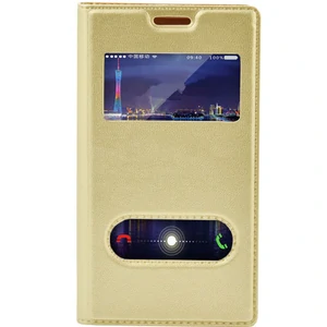 Цвет: Золотой - Чехол Book Cover Original Window Gold для Samsung J330 Galaxy J3 2017