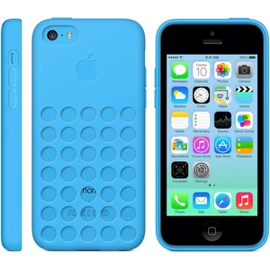 Чехол Apple Case Blue для iPhone 5c