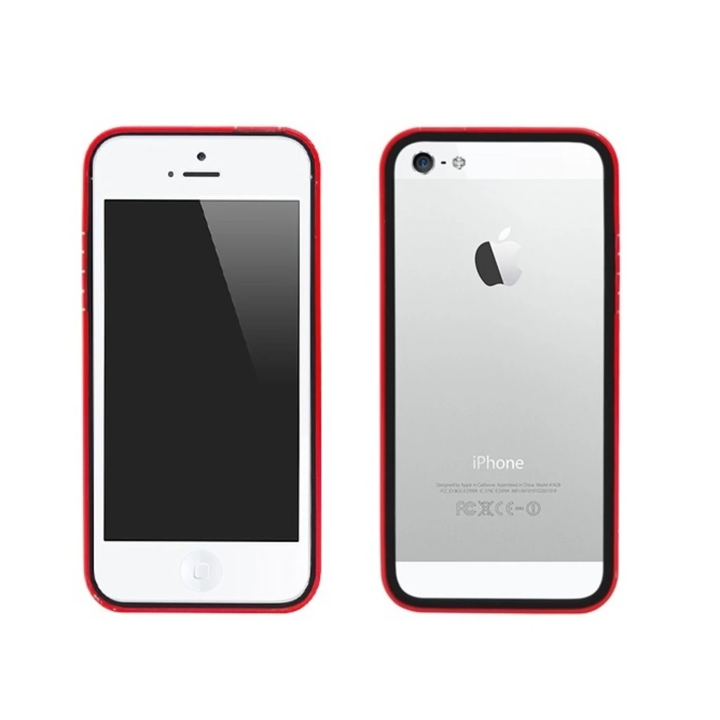 Бампер Colorant B1 Red/Black для iPhone 5