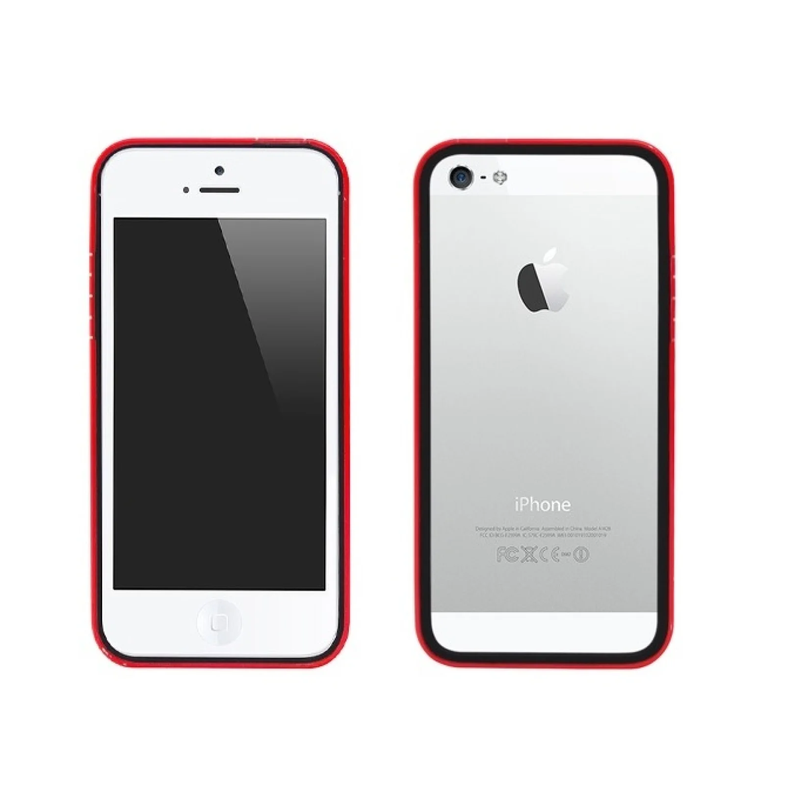Бампер Colorant B1 Red/Black для iPhone 5