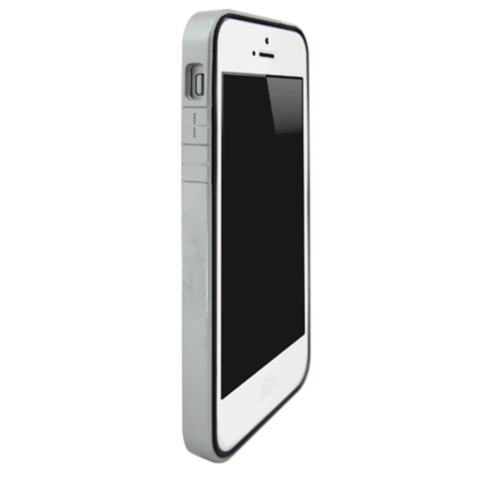 Бампер Colorant B1 Silver/Black для iPhone 5