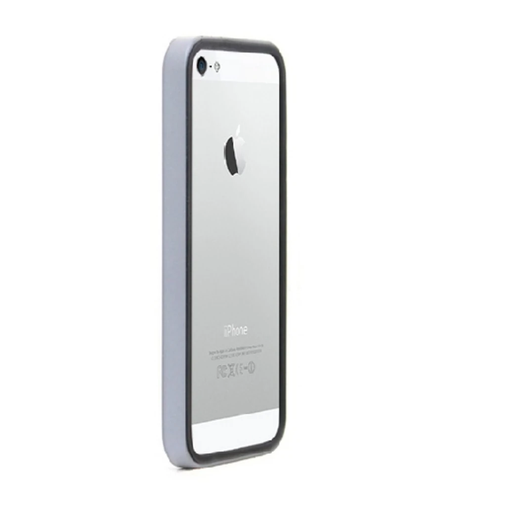 Бампер Colorant B1 Silver/Black для iPhone 5