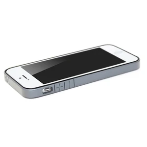Бампер Colorant B1 Silver/Black для iPhone 5