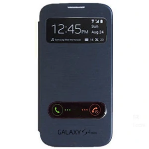 Цвет: Серый - Чехол Flip Cover Grey для Samsung Galaxy S4 mini i9195/i9192
