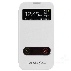 Цвет: Белый - Чехол Flip Cover White для Samsung Galaxy S4 mini i9195/i9192