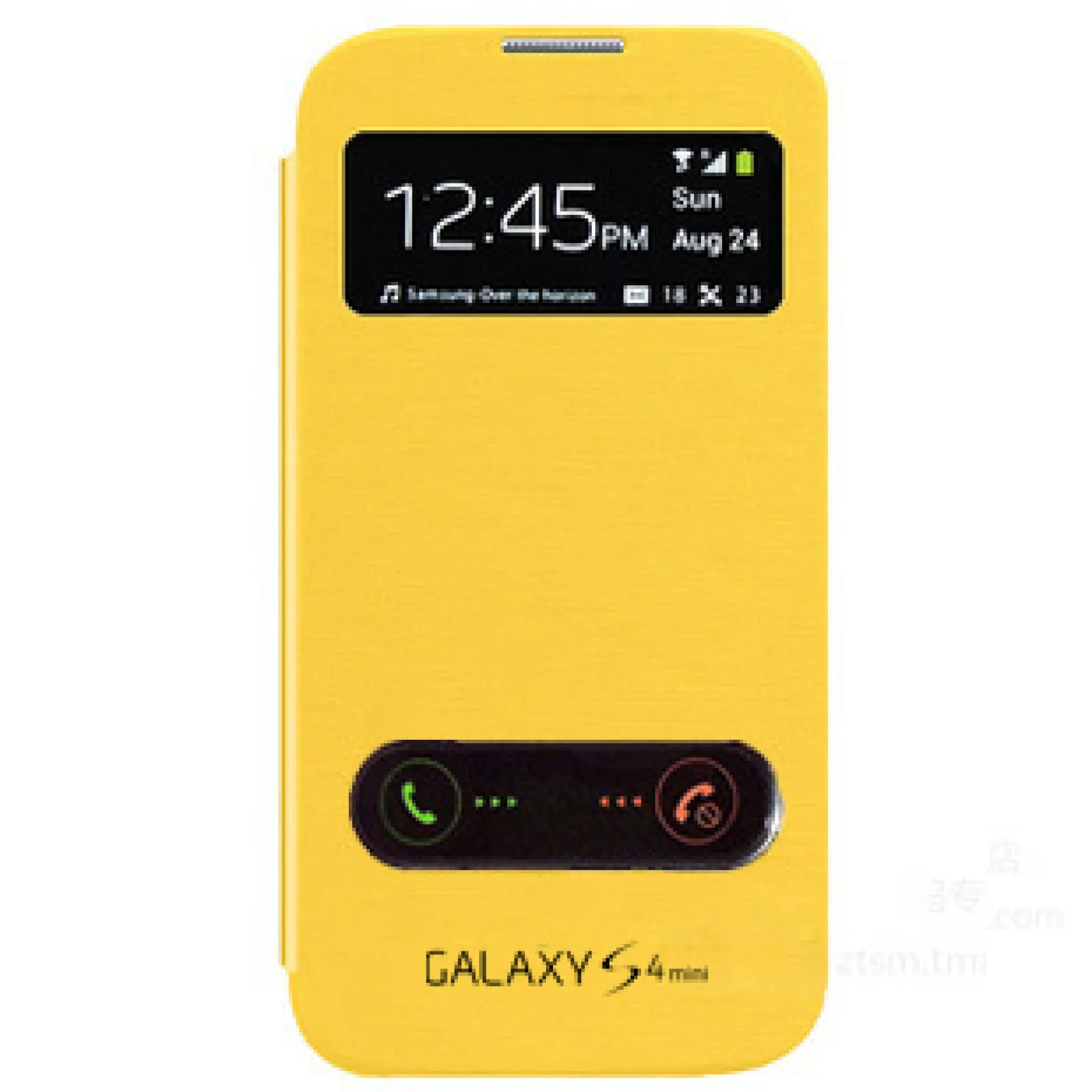Чохол Flip Cover Yellow для Samsung Galaxy S4 mini i9195/i9192