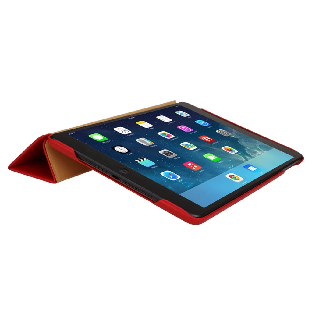 Чехол JISONCASE Executive Smart Case Red для iPad Air