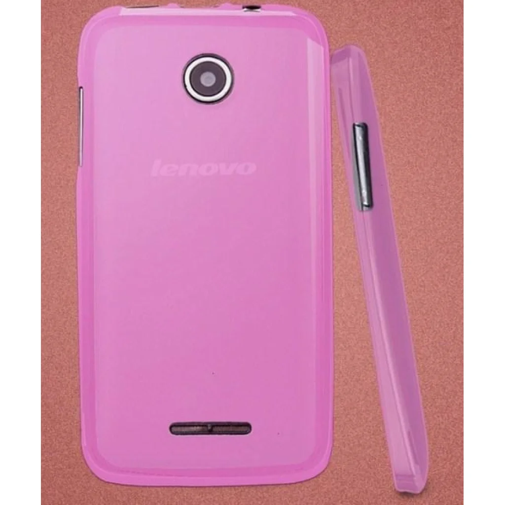 Накладка силиконовая Silicone Case для Lenovo A390, Pink