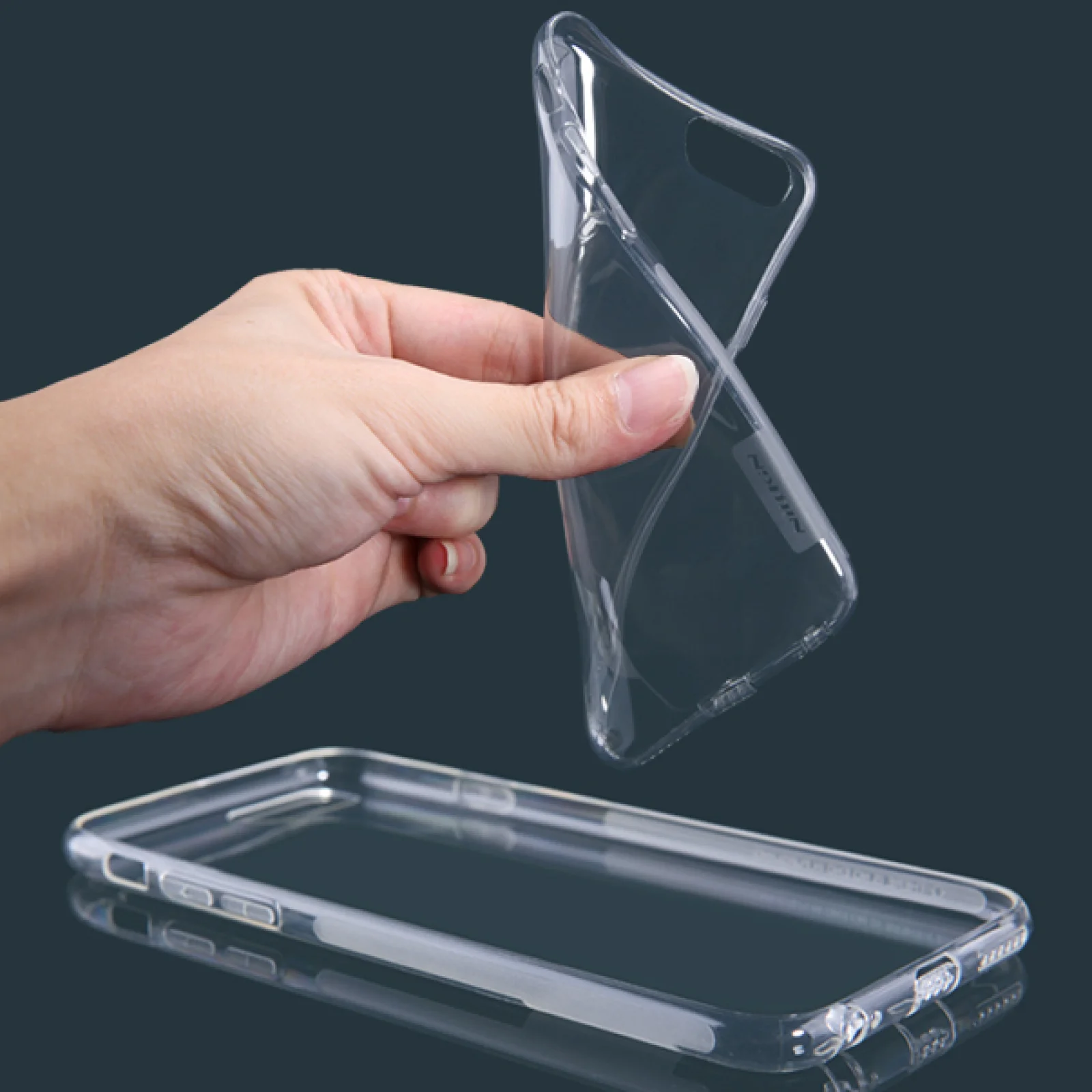 Чехол Nillkin Nature TPU Case Grey для iPhone 6 Plus/6s Plus